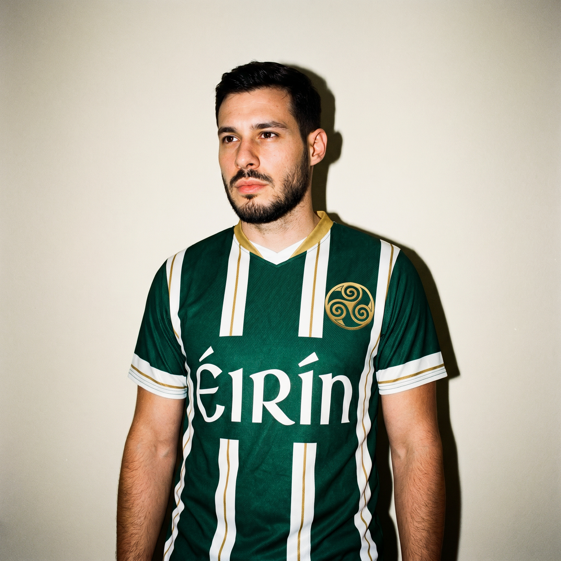 Eirin Apparel Unisex Jersey Triskele Heritage Jersey – Emerald Gold