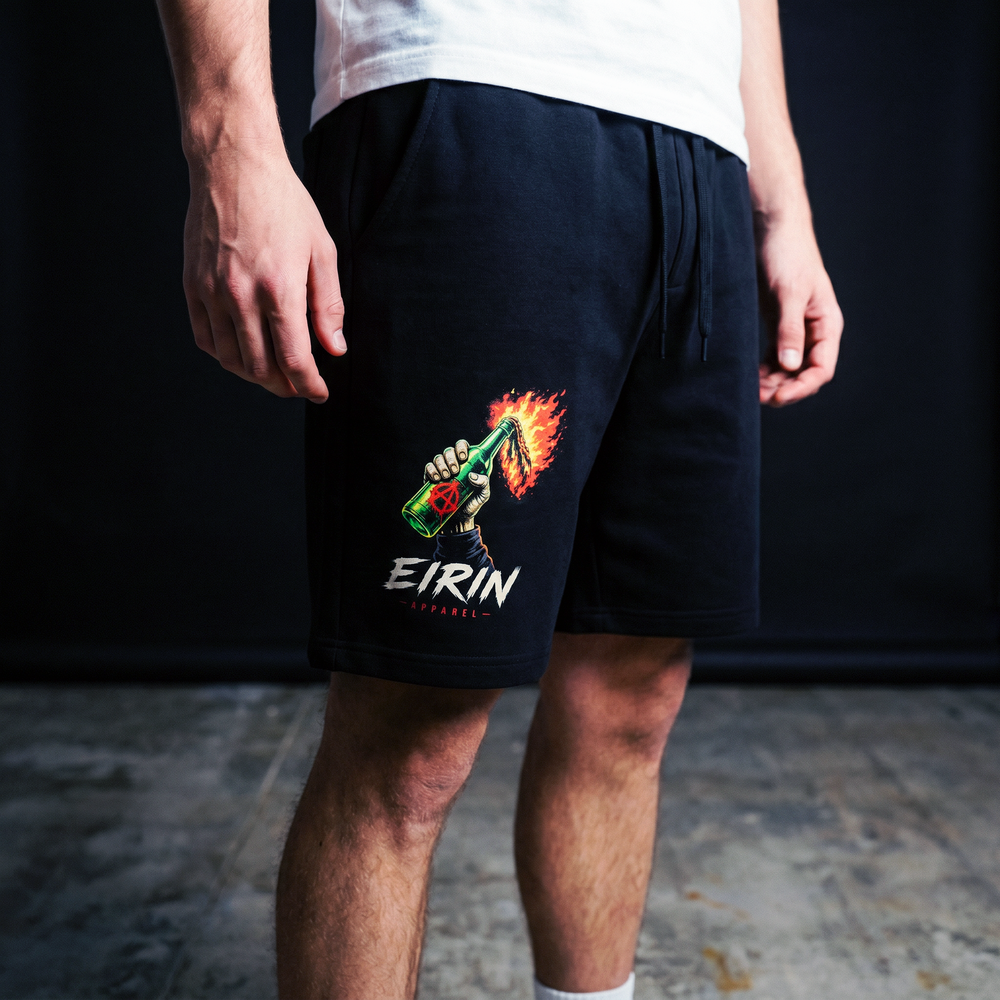 Eirin Apparel Unisex Shorts 'Petrol' Jogger Shorts
