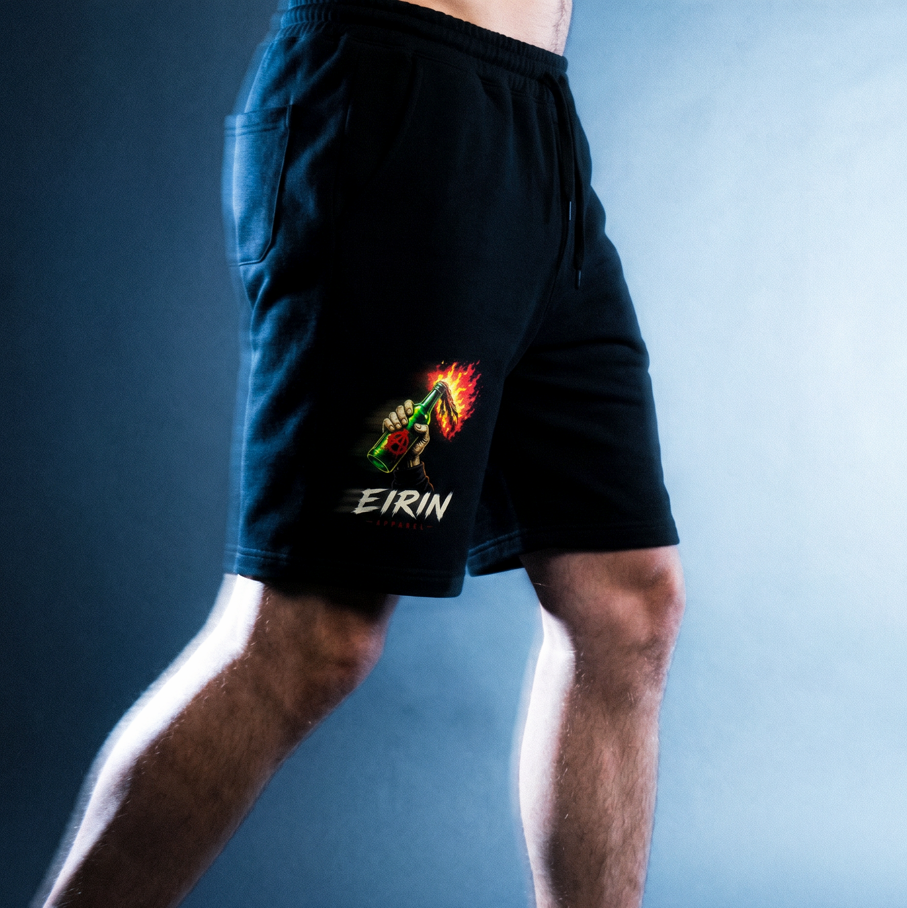 Eirin Apparel Unisex Shorts 'Petrol' Jogger Shorts