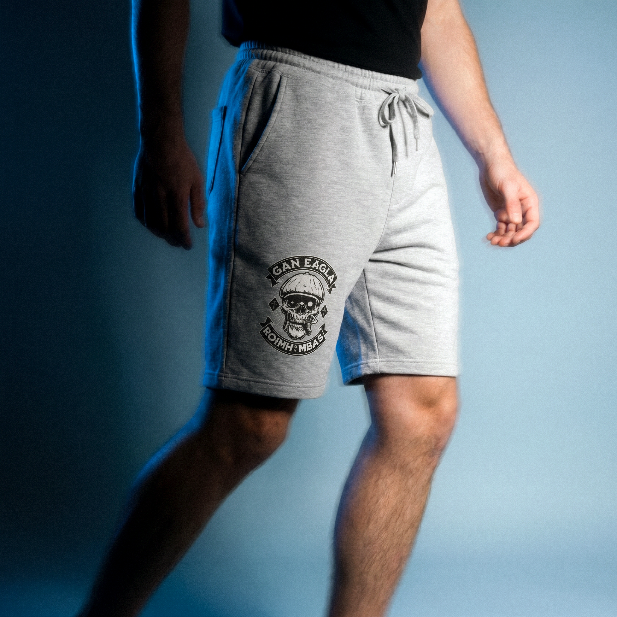 Eirin Apparel Unisex Shorts 'Without Fear Of Death' Jogger Shorts