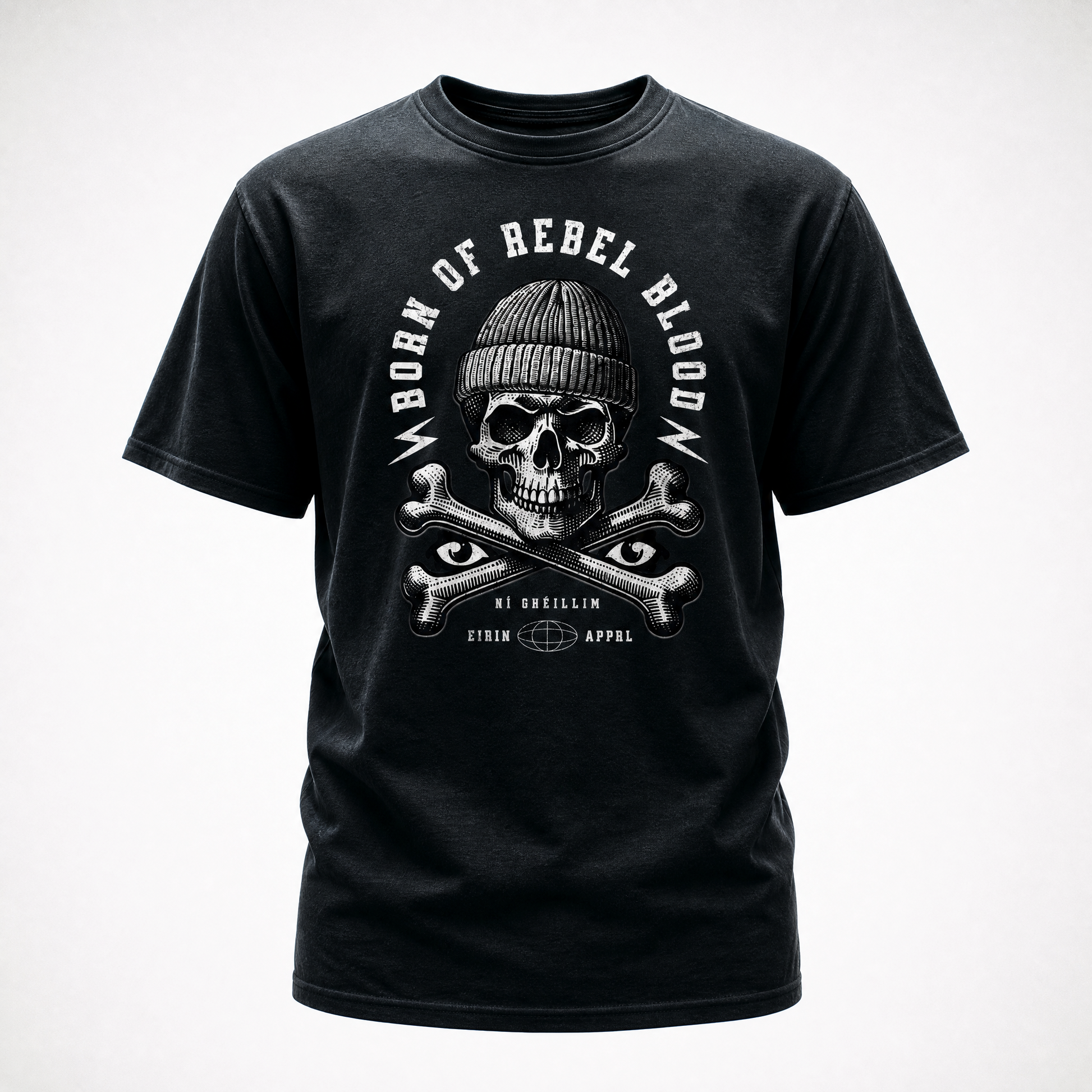 Eirin Apparel Unisex T-Shirt Black / S 'Rebel Blood' T-Shirt