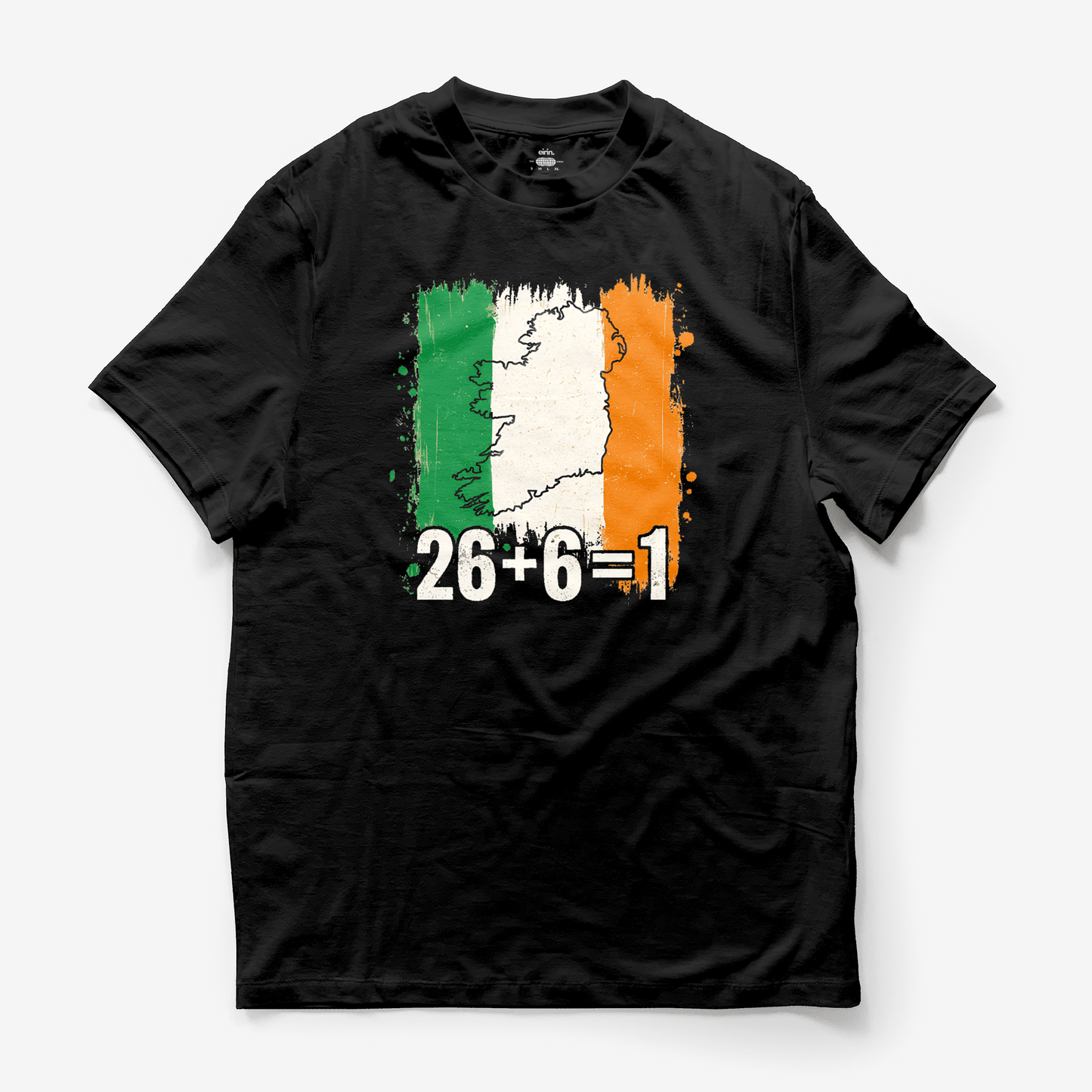 Eirin Apparel Unisex T-Shirt Black / S Unisex '26 + 6 = 1' United Ireland T-Shirt