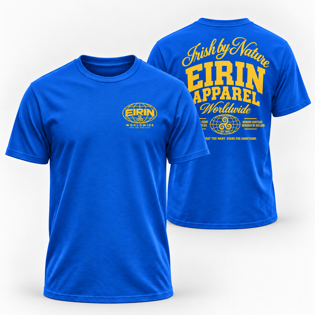 Eirin Apparel Unisex T-Shirt Blue / S 'EIRIN Worldwide' T-Shirt
