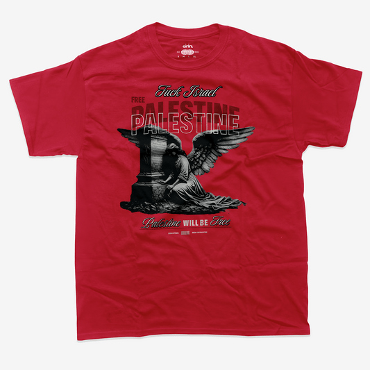 Eirin Apparel Unisex T-Shirt Cardinal / S Unisex 'FCK Israel Free Palestine' T-Shirt
