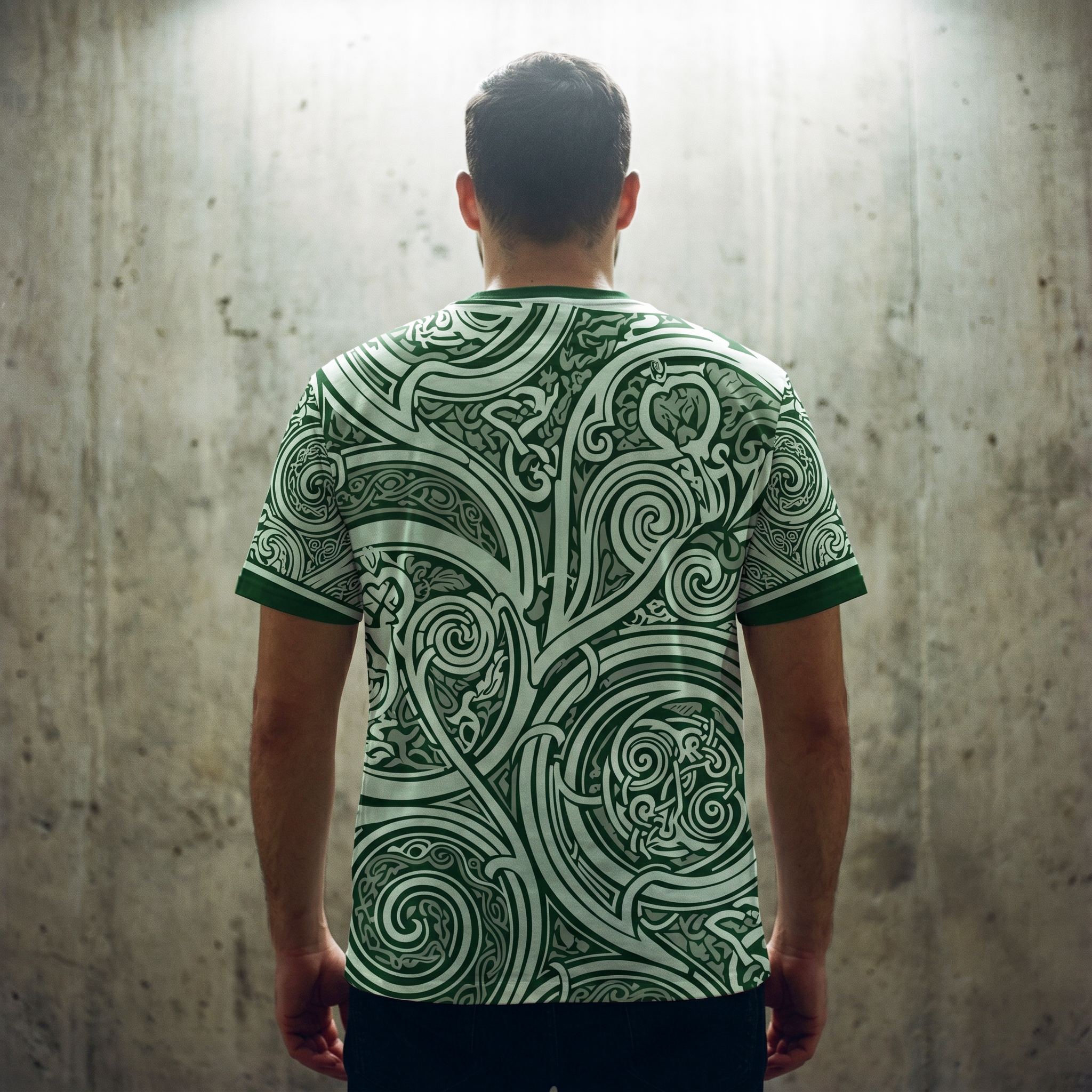 Eirin Apparel Unisex T-Shirt 'Celtic Flow' T-Shirt