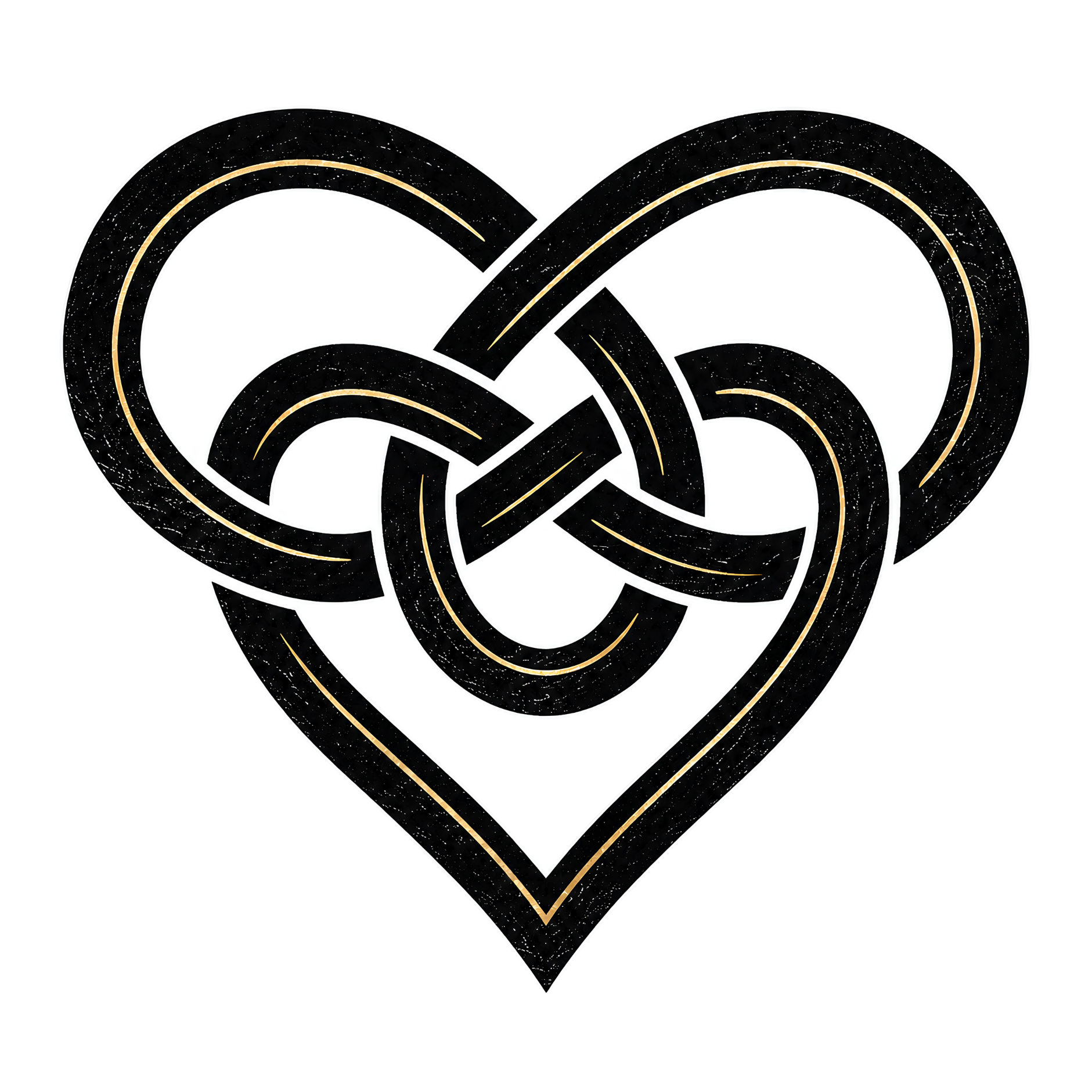 Eirin Apparel Unisex T-Shirt Celtic Symbol Series – Love Knot 'Dílseacht' (Loyalty) T-Shirt