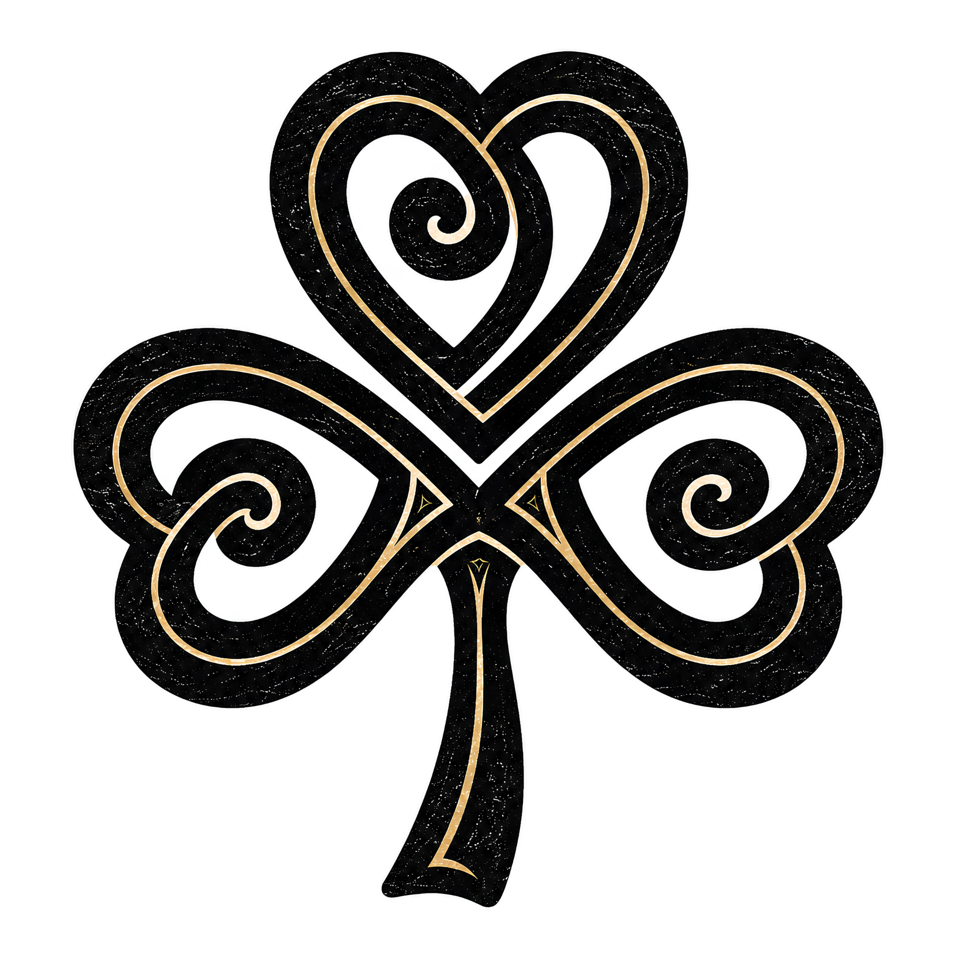 Eirin Apparel Unisex T-Shirt Celtic Symbol Series – Shamrock 'Dúchas' (Heritage) T-Shirt