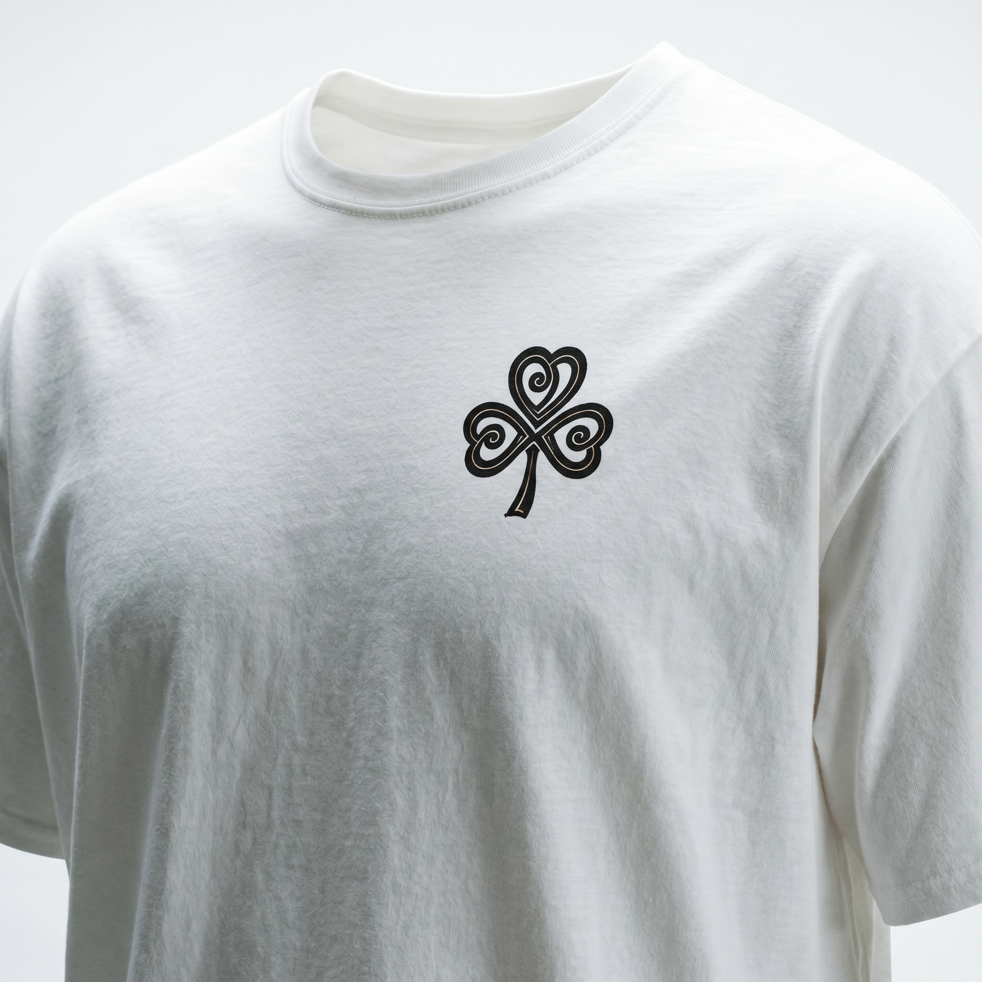 Eirin Apparel Unisex T-Shirt Celtic Symbol Series – Shamrock 'Dúchas' (Heritage) T-Shirt