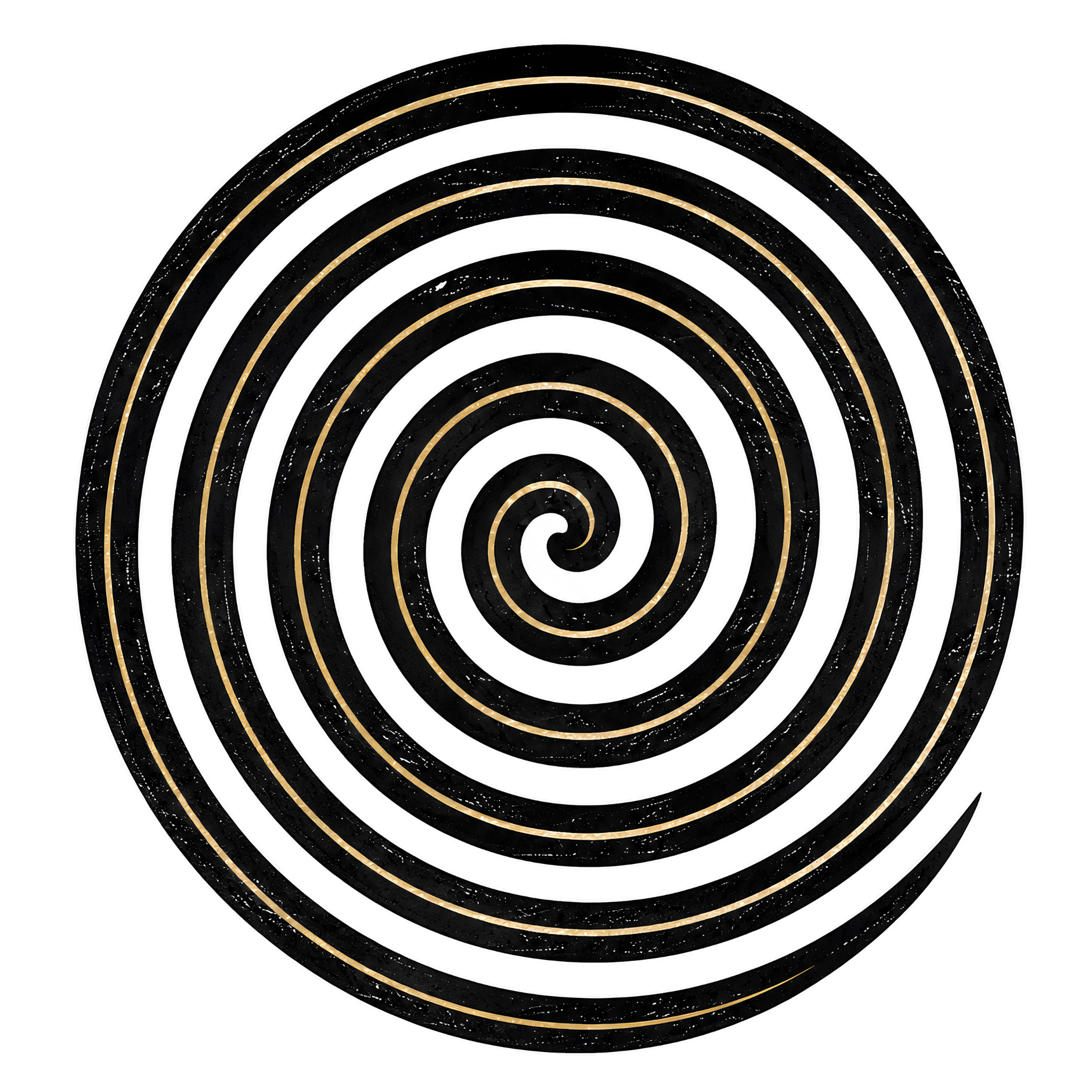 Eirin Apparel Unisex T-Shirt Celtic Symbol Series – Spiral 'Fás' (Growth) T-Shirt