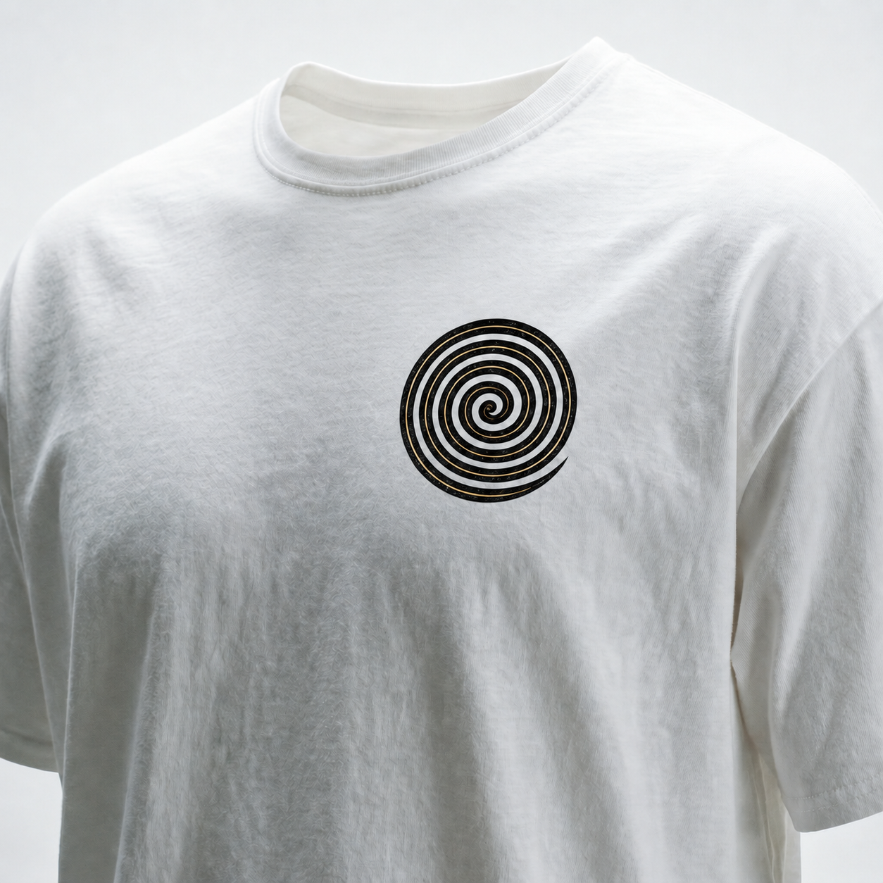 Eirin Apparel Unisex T-Shirt Celtic Symbol Series – Spiral 'Fás' (Growth) T-Shirt