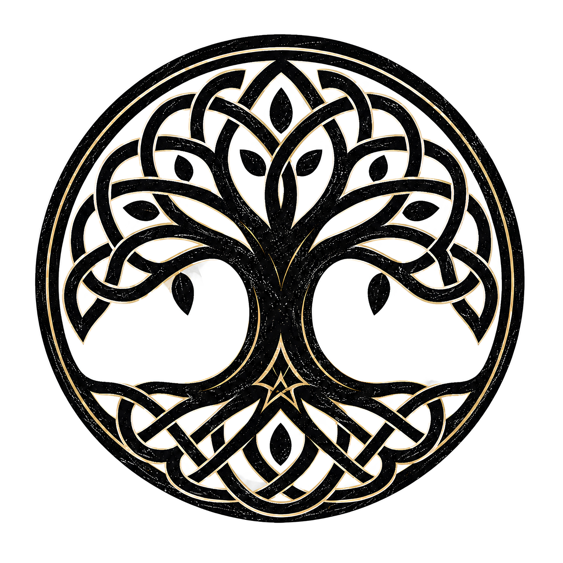 Eirin Apparel Unisex T-Shirt Celtic Symbol Series – Tree of Life 'Comhcheangal' (Interconnectedness) T-Shirt