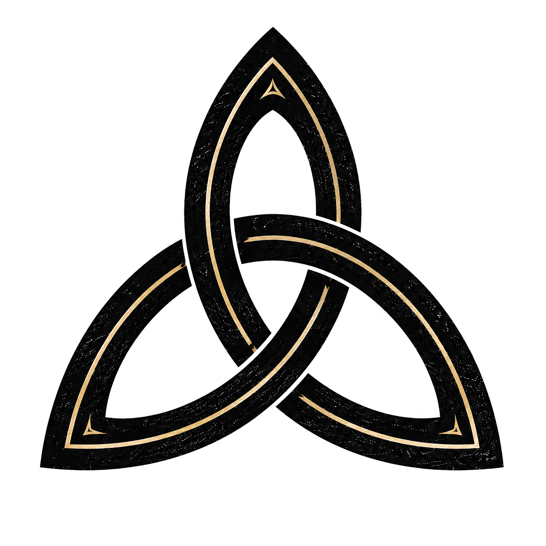 Eirin Apparel Unisex T-Shirt Celtic Symbol Series – Triquetra 'Síoraíocht' (Eternity) T-Shirt