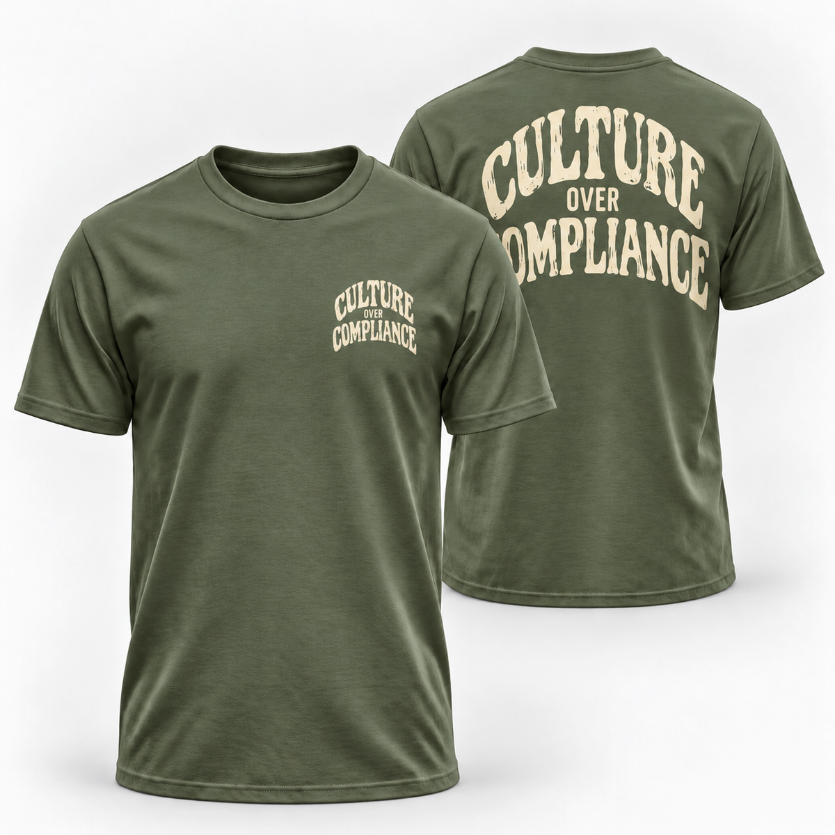 Eirin Apparel Unisex T-Shirt 'Culture Over Compliance' T-Shirt