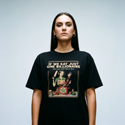 Eirin Apparel Unisex T-Shirt 'Eat A Billionaire' T-Shirt