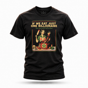 Eirin Apparel Unisex T-Shirt 'Eat A Billionaire' T-Shirt