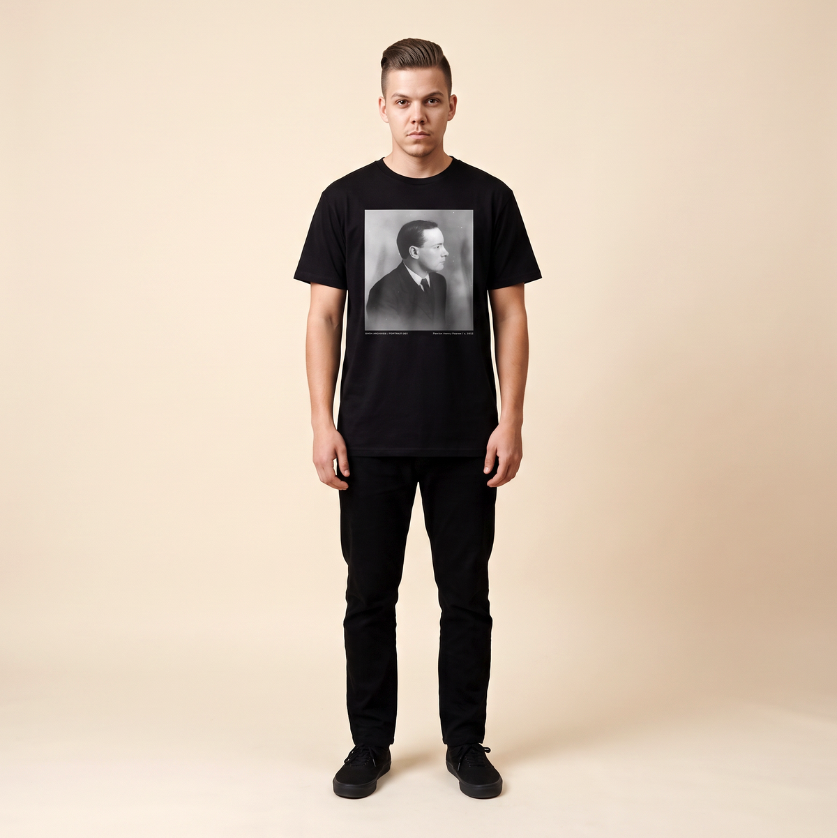 Eirin Apparel Unisex T-Shirt EIRIN ARCHIVES 2 / PORTRAIT 001 — Patrick Henry Pearse