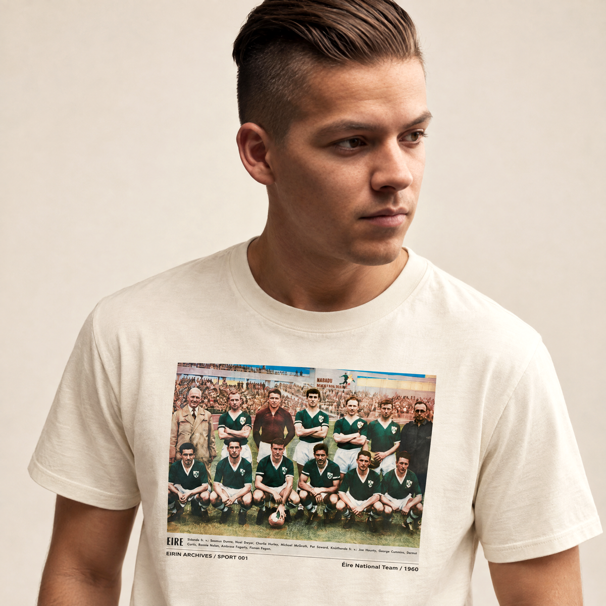 Eirin Apparel Unisex T-Shirt EIRIN ARCHIVES 3 / SPORT 001 — Éire Team 1960