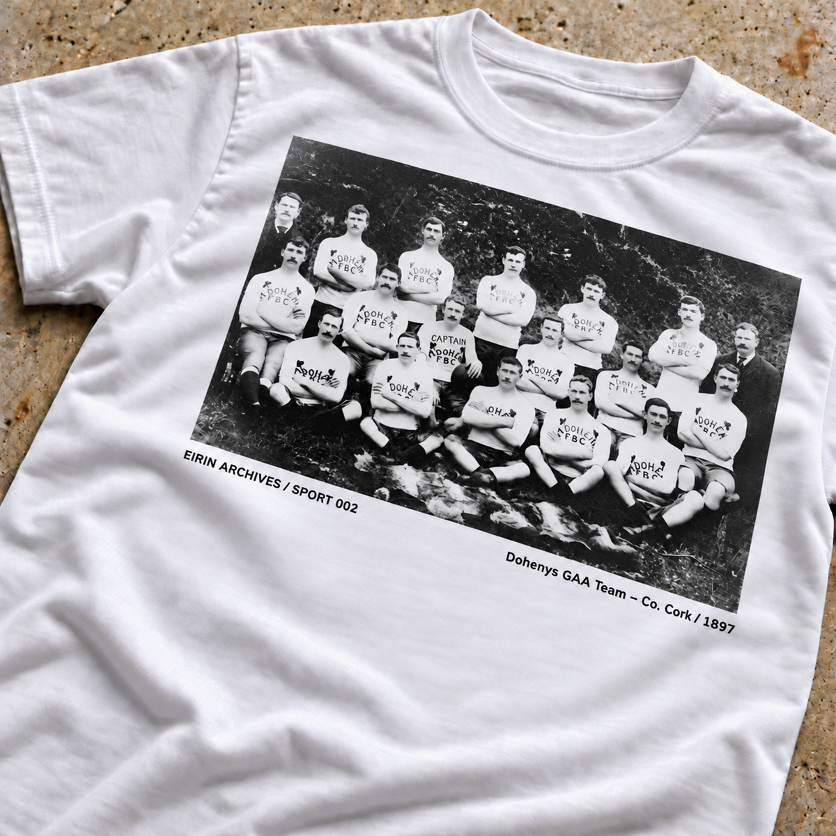 Eirin Apparel Unisex T-Shirt EIRIN ARCHIVES / SPORT 002 — Dohenys GAA 1897
