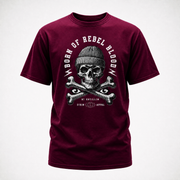 Eirin Apparel Unisex T-Shirt Maroon / S 'Rebel Blood' T-Shirt