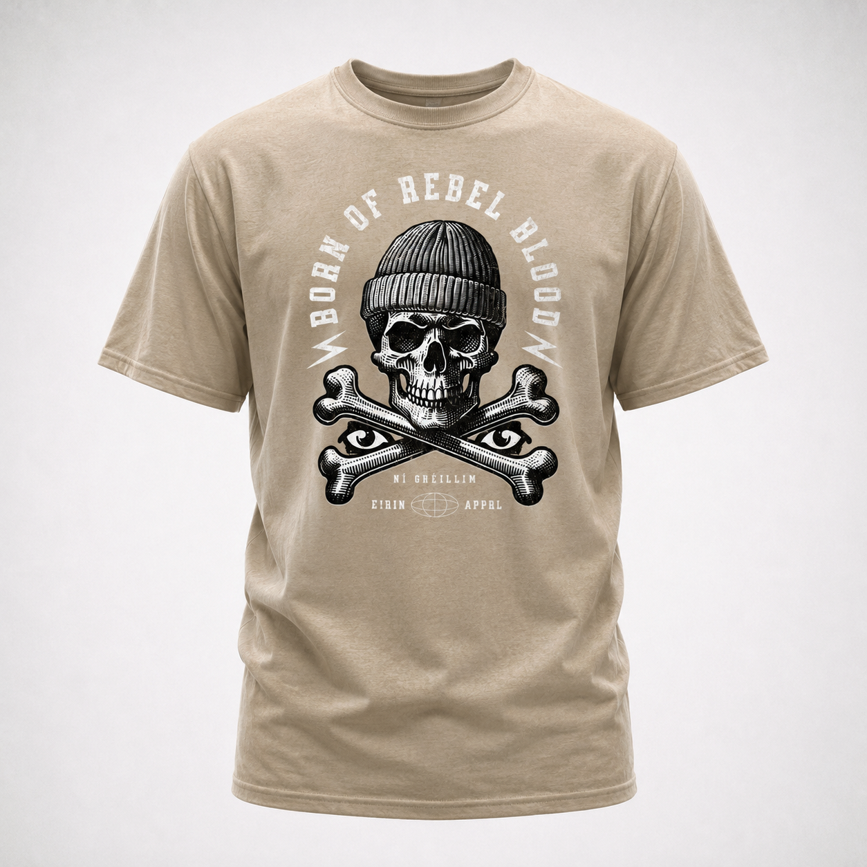 Eirin Apparel Unisex T-Shirt Sand / S 'Rebel Blood' T-Shirt