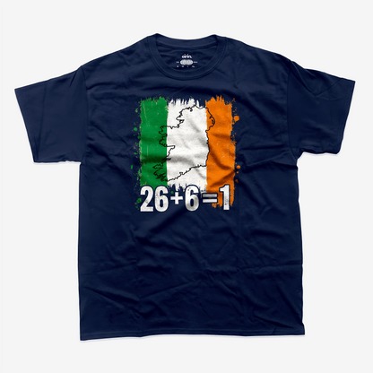Eirin Apparel Unisex T-Shirt Unisex '26 + 6 = 1' United Ireland T-Shirt