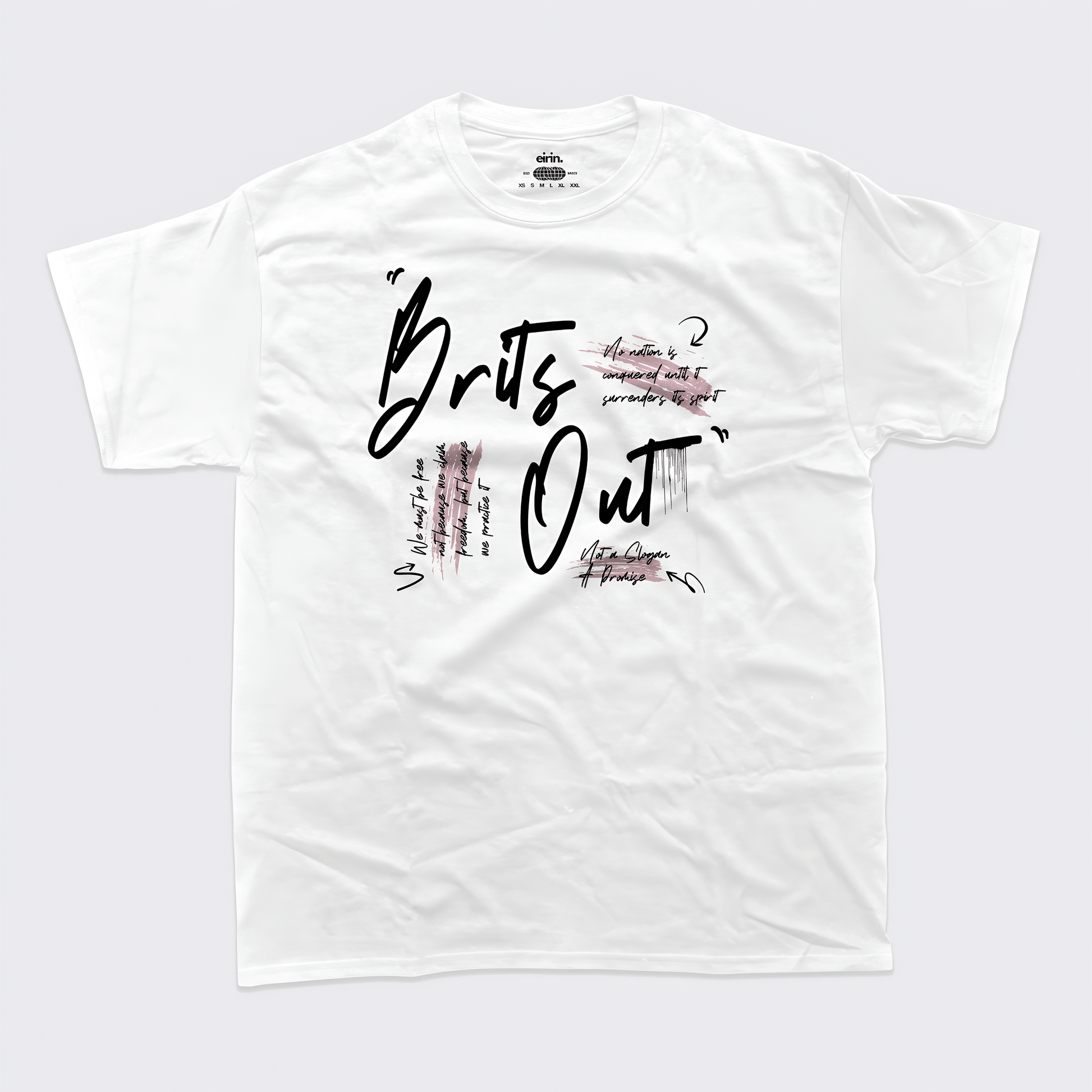 Eirin Apparel Unisex T-Shirt Unisex 'Brits Out' Irish Republican T-Shirt