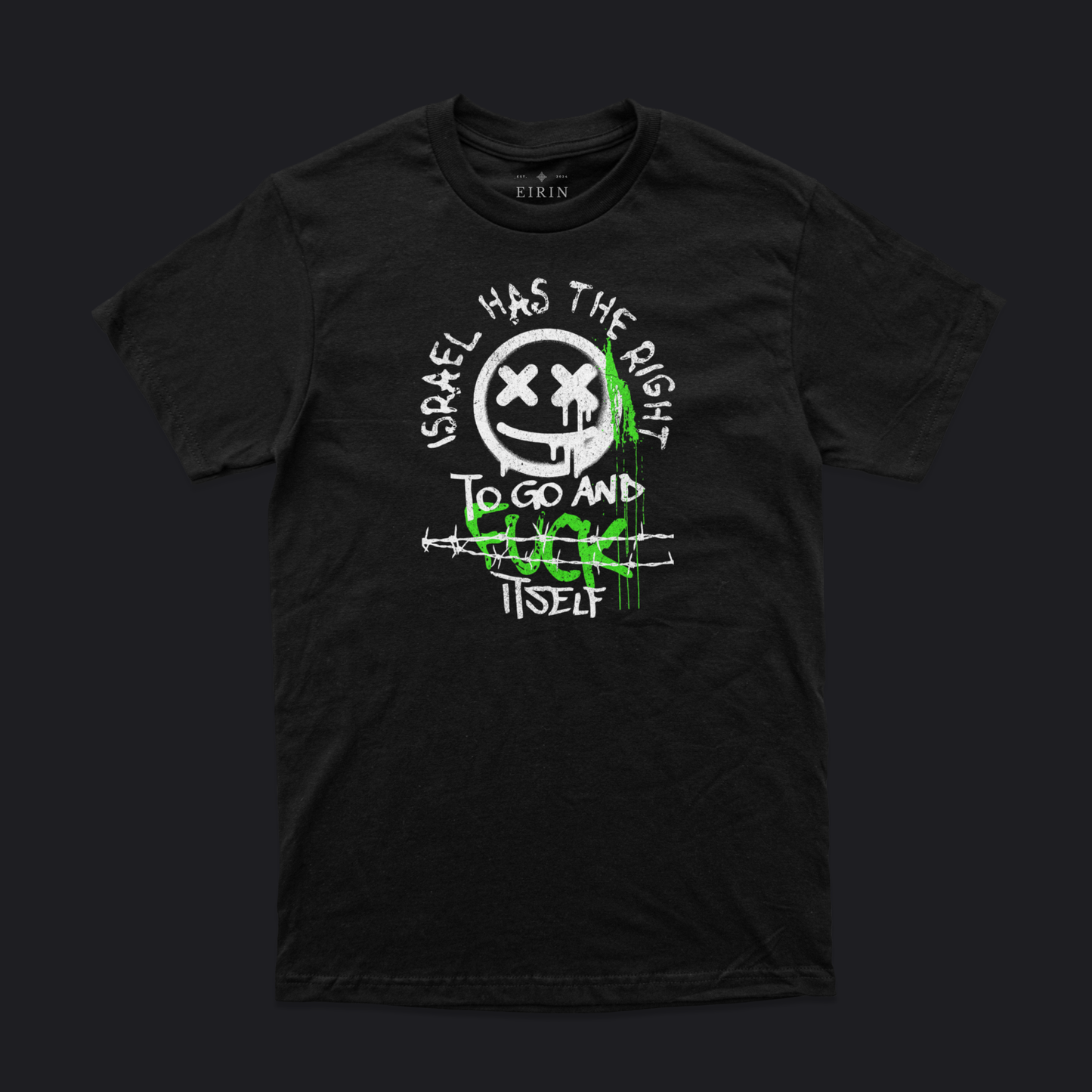 Eirin Apparel Unisex T-Shirt Unisex FCK Israel T-Shirt