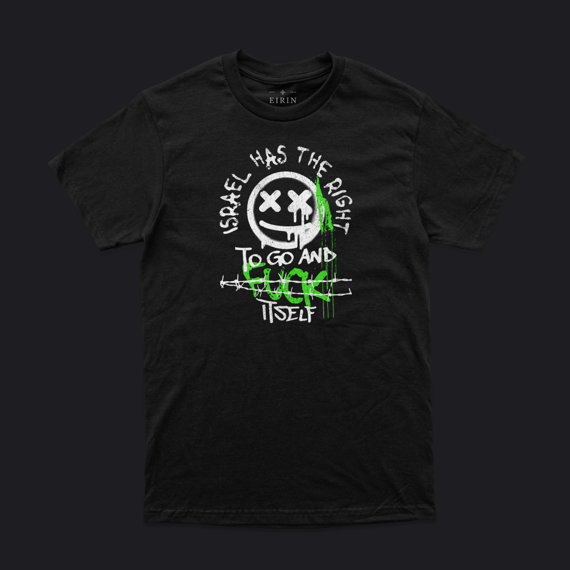 Eirin Apparel Unisex T-Shirt Unisex FCK Israel T-Shirt