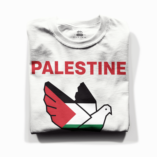 Eirin Apparel Unisex T-Shirt Unisex 'Palestine Lives Matter' Minimalist Print T-Shirt