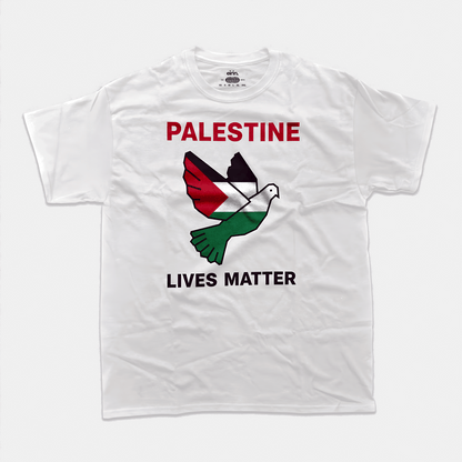 Eirin Apparel Unisex T-Shirt Unisex 'Palestine Lives Matter' Minimalist Print T-Shirt
