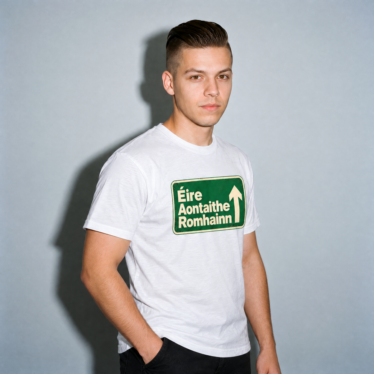 Eirin Apparel Unisex T-Shirt 'United Ireland Ahead' Gaeilge T-Shirt