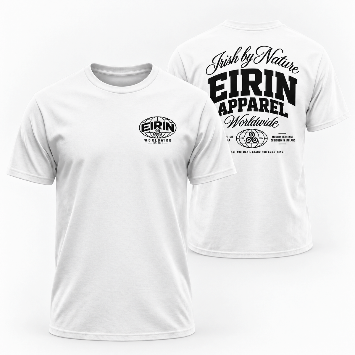Eirin Apparel Unisex T-Shirt White / S 'EIRIN Worldwide' T-Shirt