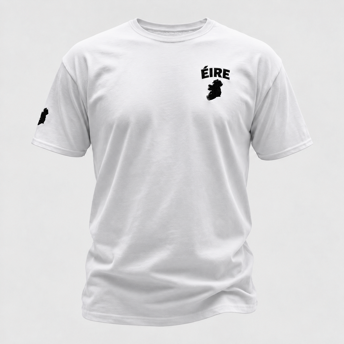 Eirin Apparel Unisex T-Shirt White / S 'Embroidered Éire' T-Shirt