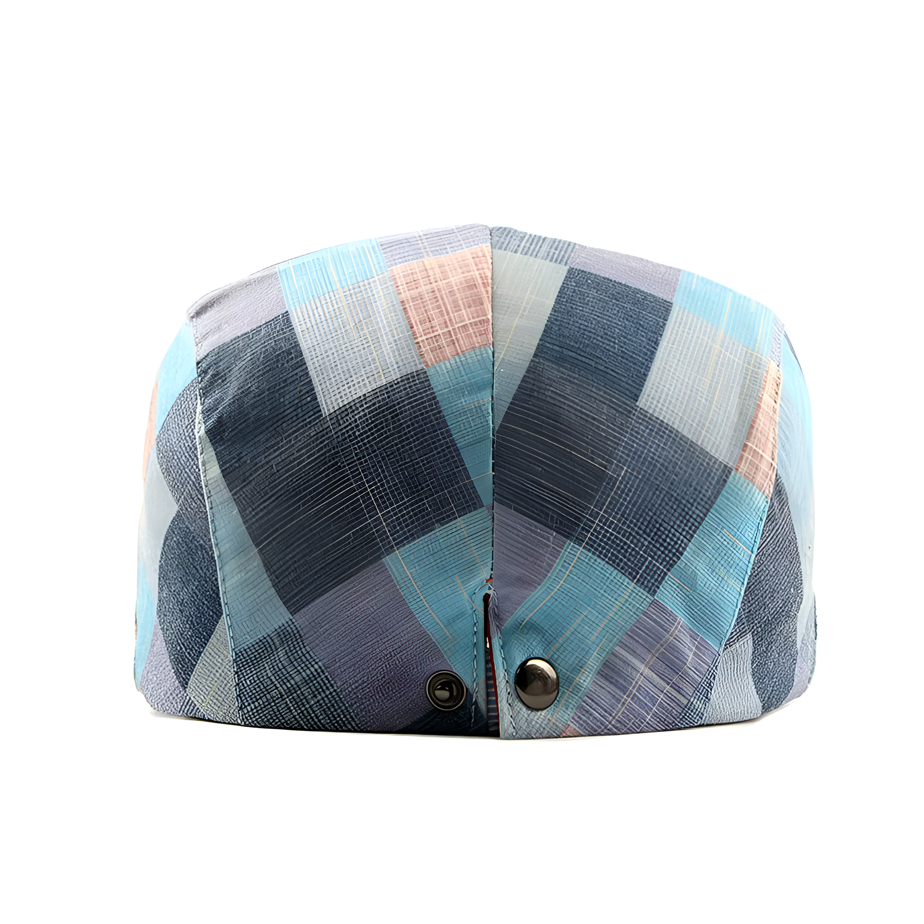 Eirin Apparel Women's Flat Cap Women's 'Laura Clay Collection' Celtic Flat Cap – Atlantic Pastels Patchwork
