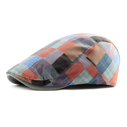 Eirin Apparel Women's Flat Cap Women's 'Laura Clay Collection' Celtic Flat Cap – Glenmoor Park Patchwork