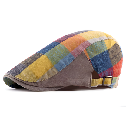 Eirin Apparel Women's Flat Cap Women's 'Laura Clay Collection' Celtic Flat Cap – Suncrest Patchwork