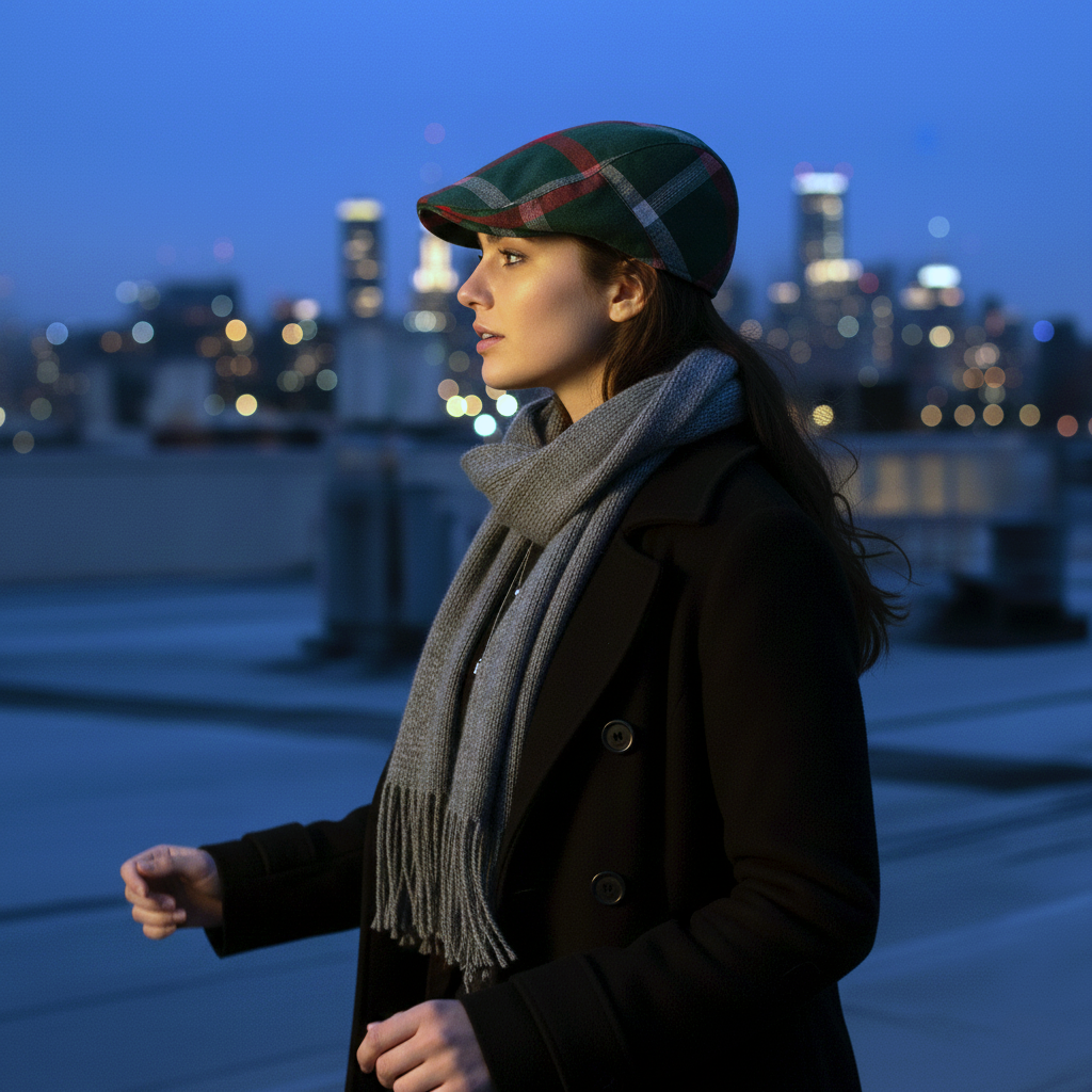 Eirin Apparel Women's Flat Cap Women's 'Laura Clay Collection' Celtic Flat Cap – Tara Glen Patchwork