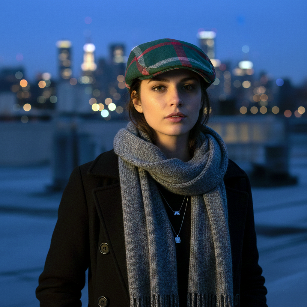 Eirin Apparel Women's Flat Cap Women's 'Laura Clay Collection' Celtic Flat Cap – Tara Glen Patchwork