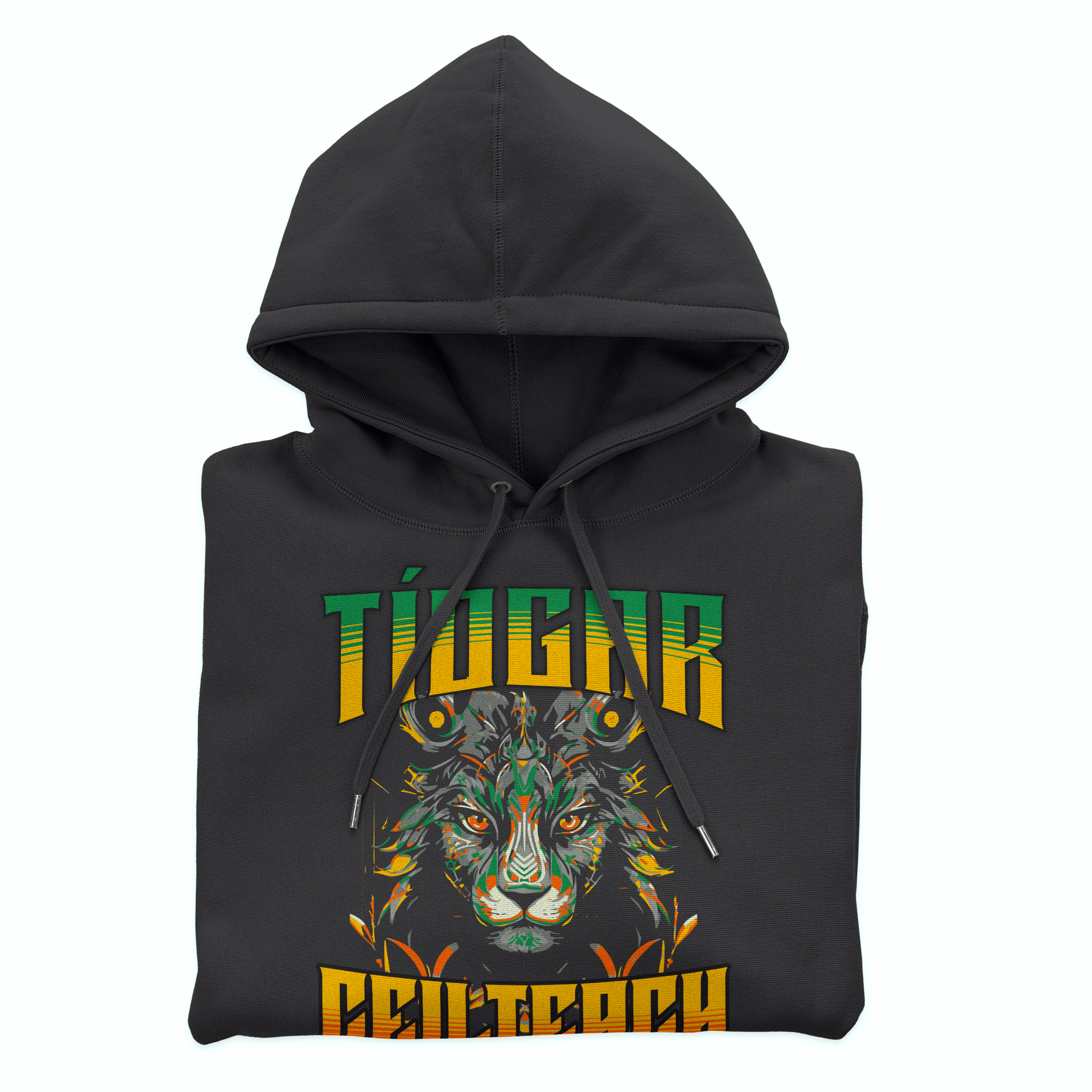 Eirin Apparel Women's Hoodie Black / S Women's Ceilteach Tíogar (Celtic Tiger) Celtic Totem Hoodie