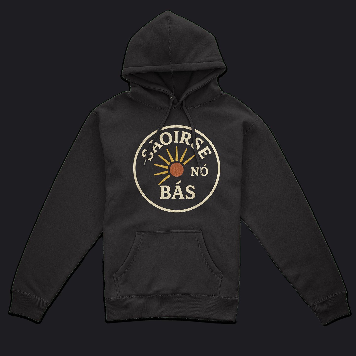 Eirin Apparel Women's Hoodie Black / S Women's 'Freedom Or Death' Gaelic Hoodie