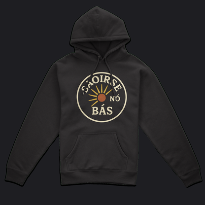 Eirin Apparel Women's Hoodie Black / S Women's 'Freedom Or Death' Gaelic Hoodie