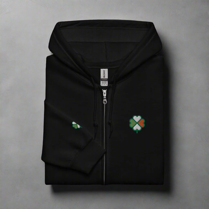 Eirin Apparel Women's Hoodie Black / S Women's Signature Hibernian Premium Zip Up Hoodie