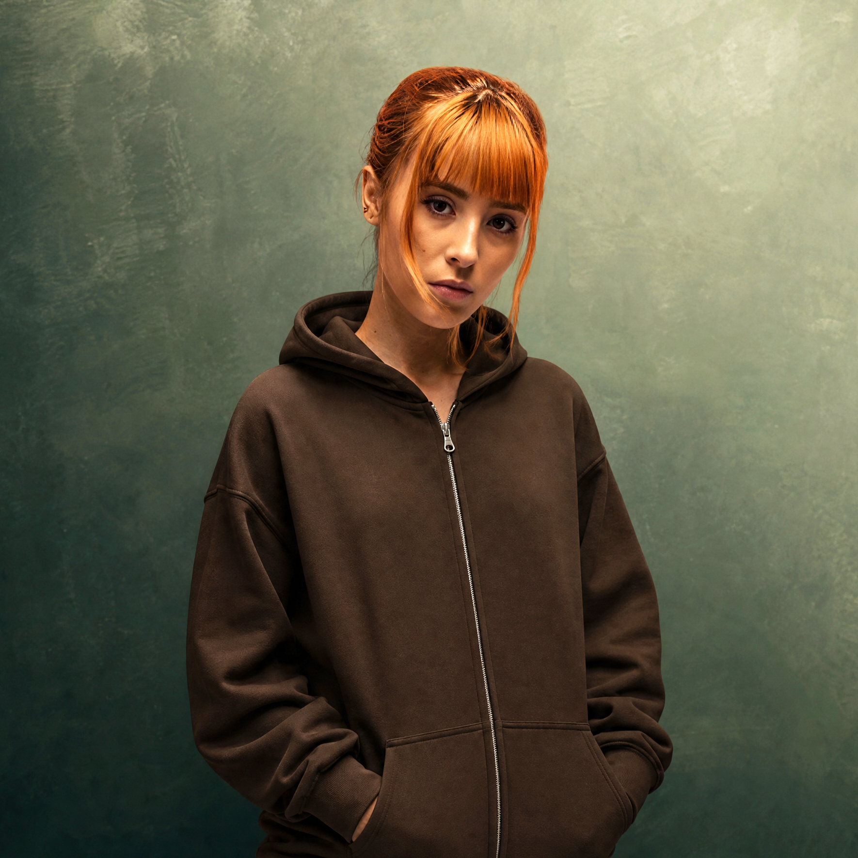 Eirin Apparel Women's Hoodie 'Bloom' Zip-Up Hoodie