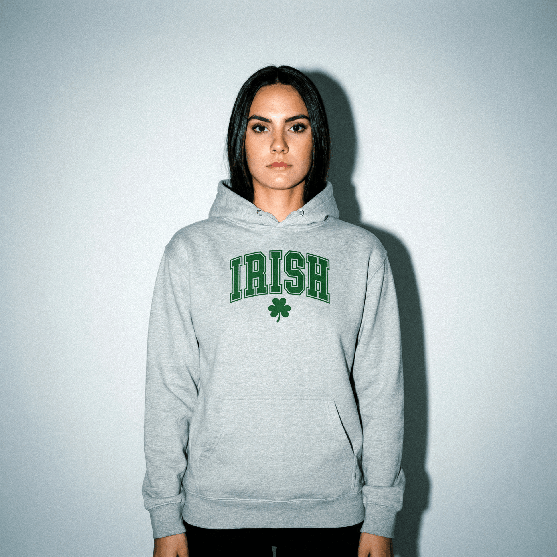 Eirin Apparel Women's Hoodie Carbon Grey / S 'Varsity' Irish Hoodie