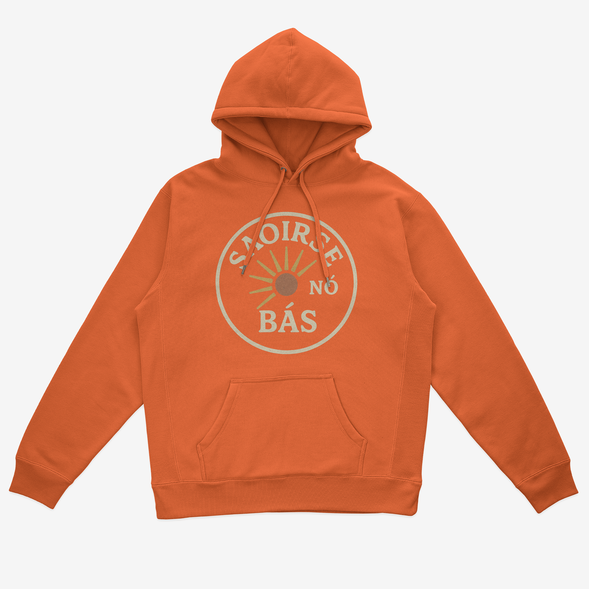 Eirin Apparel Women's Hoodie Orange / S Women's 'Freedom Or Death' Gaelic Hoodie