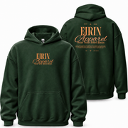 Eirin Apparel Women's Hoodie 'Rebel Roots' Hoodie - Green/Orange