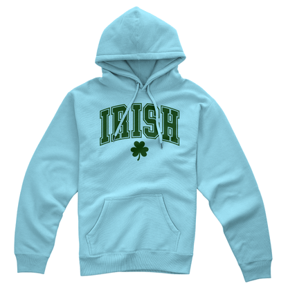 Eirin Apparel Women's Hoodie Sky Blue / S Women's Varsity Irish Hoodie