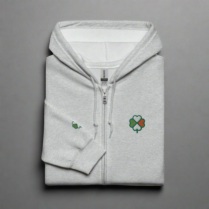 Eirin Apparel Women's Hoodie Sport Grey / S Women's Signature Hibernian Premium Zip Up Hoodie