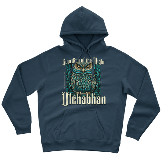Eirin Apparel Women's Hoodie Women's Ceilteach Ulchabhán (Night Guardian) Celtic Totem Hoodie