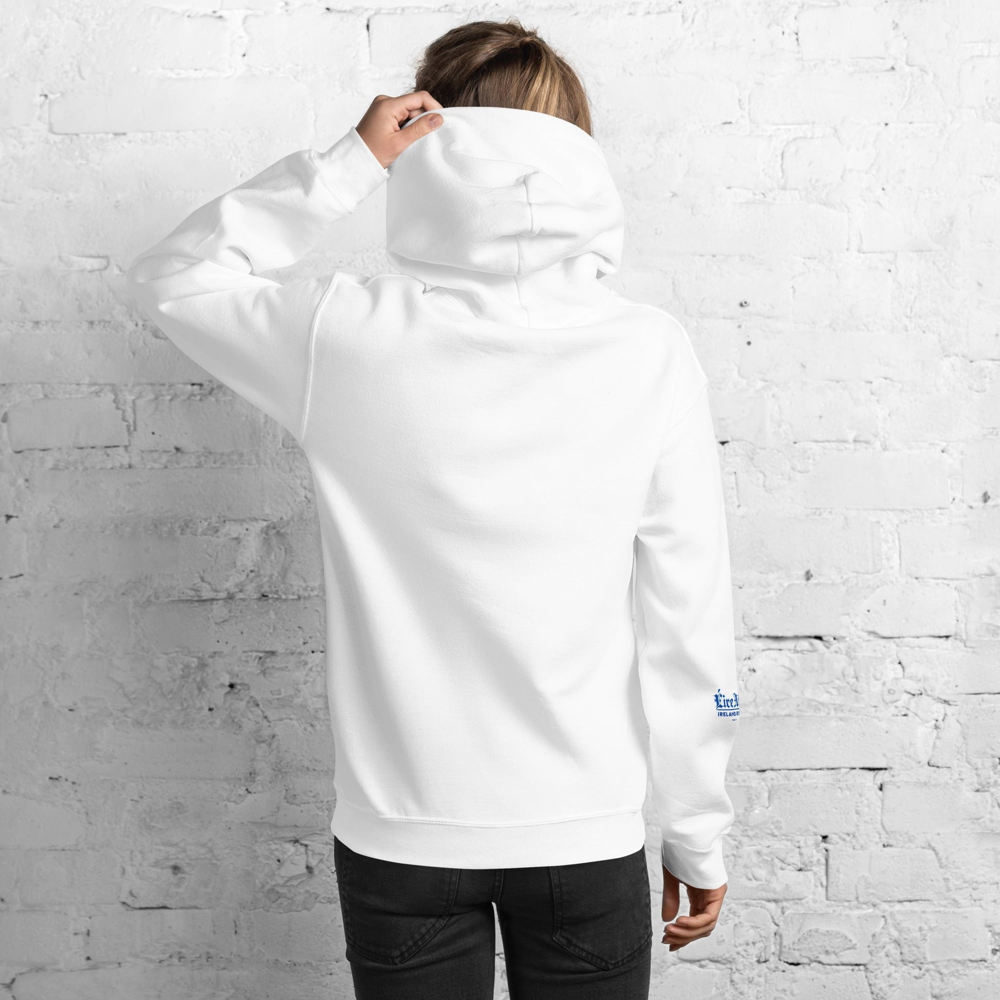 Eirin Apparel Women's Hoodie Women's Éire Abú Hoodie – White Edition